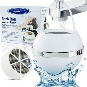 Crystal Quest Bath Ball Water Filter NWT